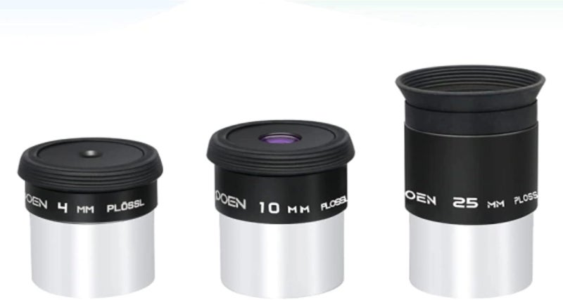 Celticbird 1.25'' Telescope Eyepiece Kit with Three Plossl Eyepieces 6mm/12.5mm/20mm Fully Multicoated Optical Lens Metal Construction Fit for 1.25inch Astronomic Telescope and Astronomy Filters - Image 2